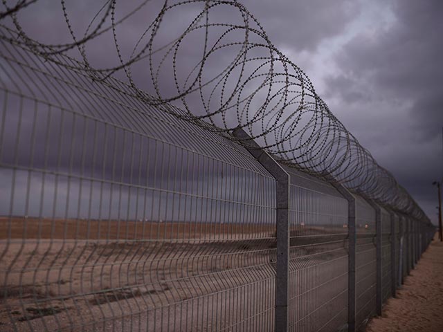 Забор безопасности на границе сектора Газы