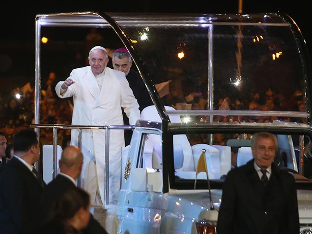 Папа Римский в Санта-Крус, Боливия. 8 июля 2015 года