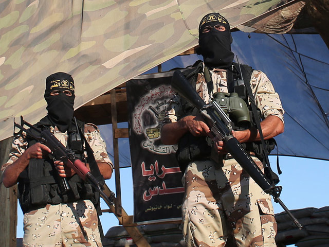 Пограничный пост "Исламского джихада" в Газе