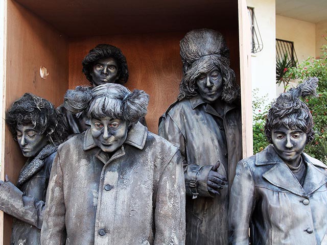 Фестиваль живых скульптур в Реховоте