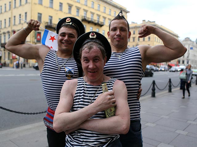 День военно-морского флота. Санкт-Петербург, 26 июля 2015 года
