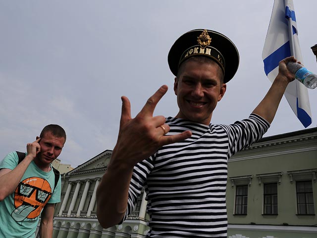 День военно-морского флота. Санкт-Петербург, 26 июля 2015 года