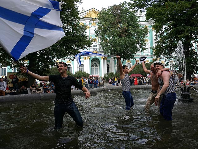 День военно-морского флота. Санкт-Петербург, 26 июля 2015 года