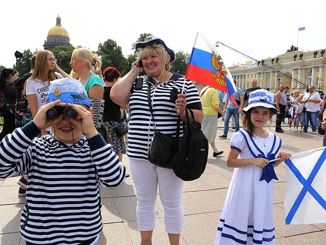 День военно-морского флота. Санкт-Петербург, 26 июля 2015 года