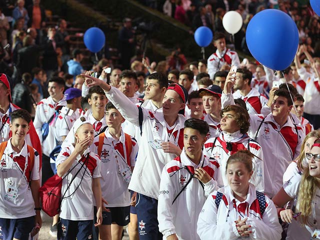 Открытие Европейской Маккабиады. 28 июля 2015 года