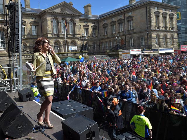 "Парад гордости" в Белфасте. 1 августа 2015 года