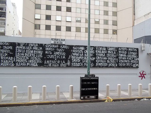 Евреи Аргентины отметили 21 годовщину теракта в Буэнос-Айресе