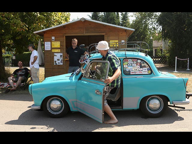 Съезд владельцев Trabant. 8 августа 2015 года