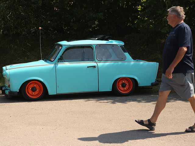 Съезд владельцев Trabant. 8 августа 2015 года