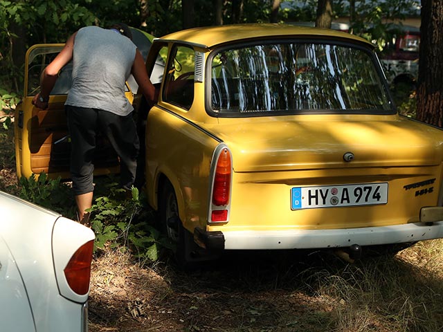 Съезд владельцев Trabant. 8 августа 2015 года