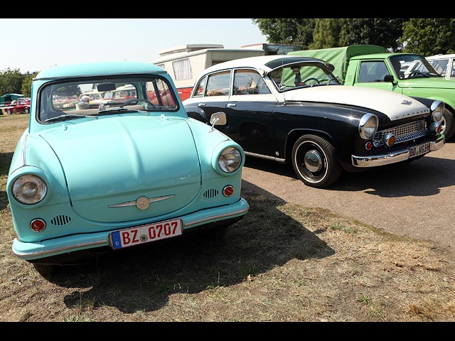 Съезд владельцев Trabant. 8 августа 2015 года