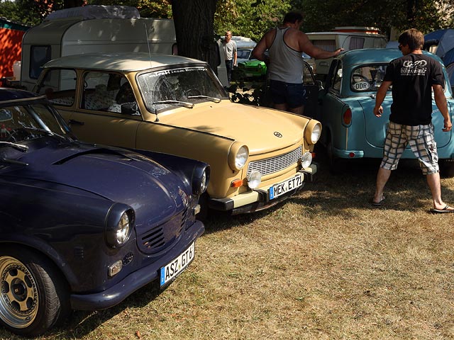 Съезд владельцев Trabant. 8 августа 2015 года