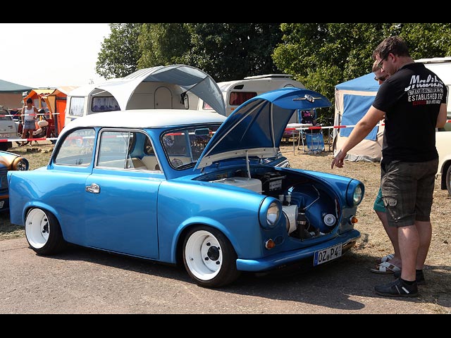 Съезд владельцев Trabant. 8 августа 2015 года