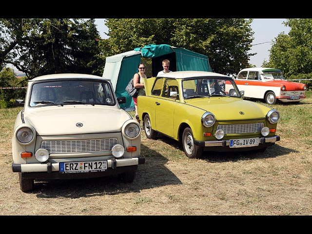 Съезд владельцев Trabant. 8 августа 2015 года