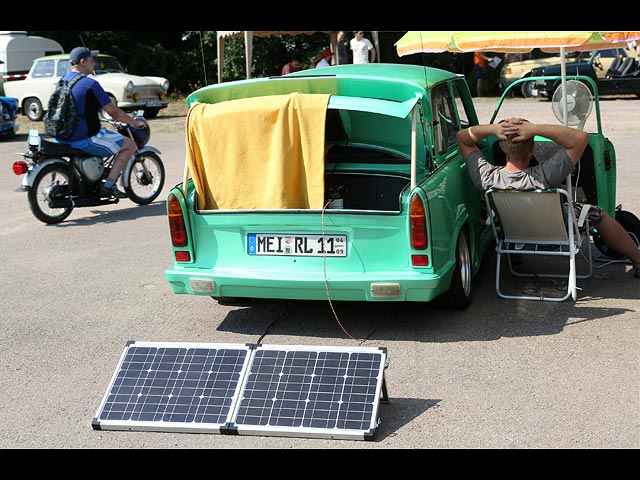 Съезд владельцев Trabant. 8 августа 2015 года