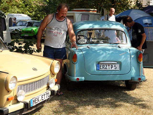 Съезд владельцев Trabant. 8 августа 2015 года