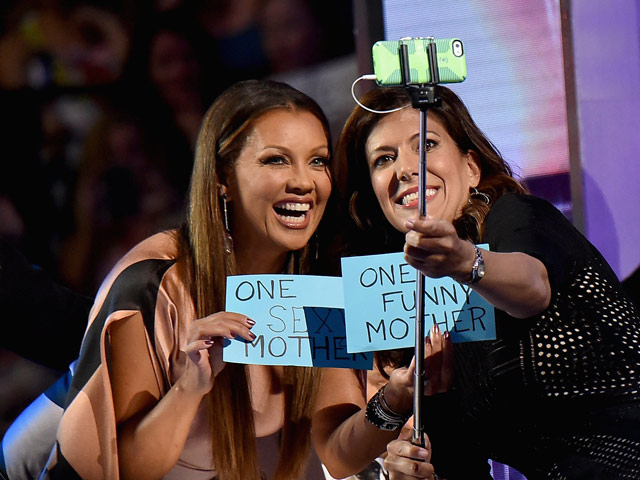 Ванесса Уильямс (слева) на конкурсе "Мисс Америка 2016". Атлантик-сити, 13 сентября 2015 года