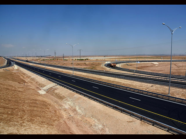 Завершено строительство южного сегмента Трансизраильского шоссе  