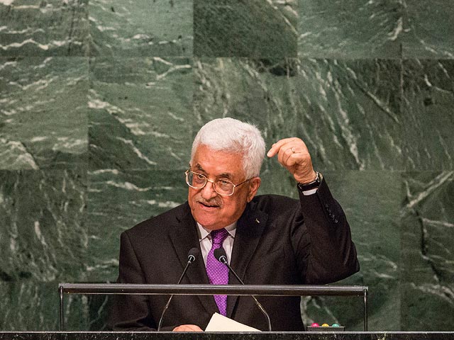 Махмуд Аббас на 70-й сессии Генеральной Ассамблеи ООН. 30 сентября 2015 года 