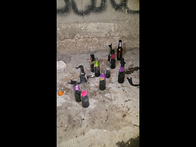 В арабском квартале Иерусалима обнаружены 15 бутылок с зажигательной смесью  