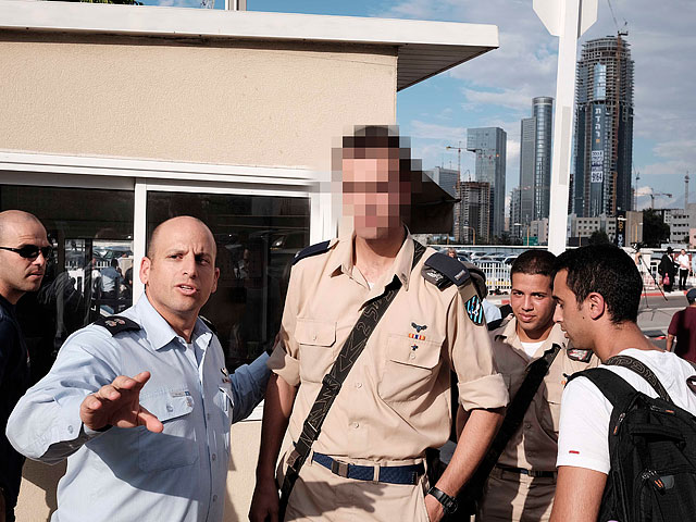 Военнослужащий, ликвидировавший террориста. Тель-Авив, 8 октября 2015 года