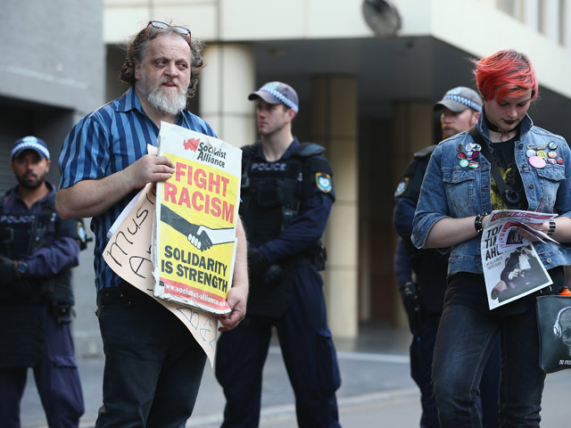 Противостояние происламских и антиисламских активистов в Сиднее. 9 октября 2015 года
