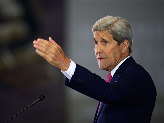Госсекретарь США Джон Керри осудил террор против граждан Израиля