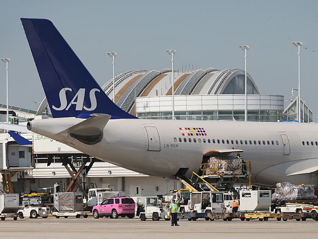 Скандинавская авиакомпания SAS приостановит полеты в Израиль с марта 2016 года  