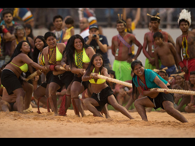 Первые спортивные игры коренных народов мира 