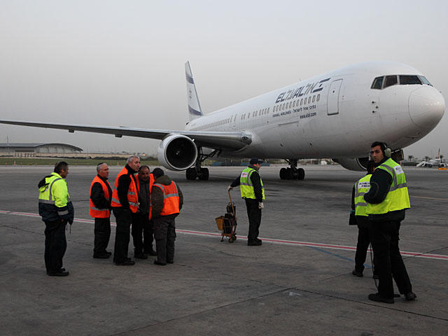 Из-за погодных условий приостановлены вылеты из аэропорта Бен-Гурион  
