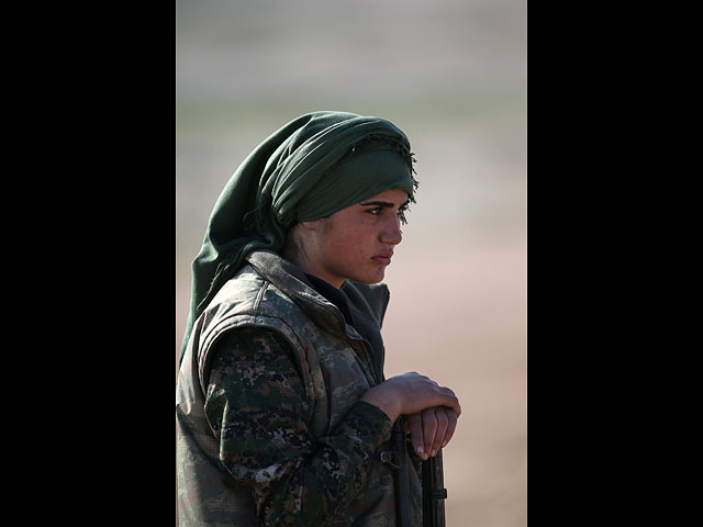 Курдские ополченки в Сирии