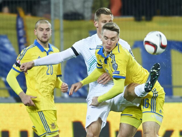 Стыковые матчи: во Львове сборная Украины победила словенцев