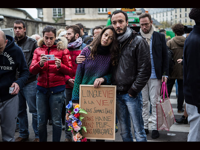 Париж после террористических атак