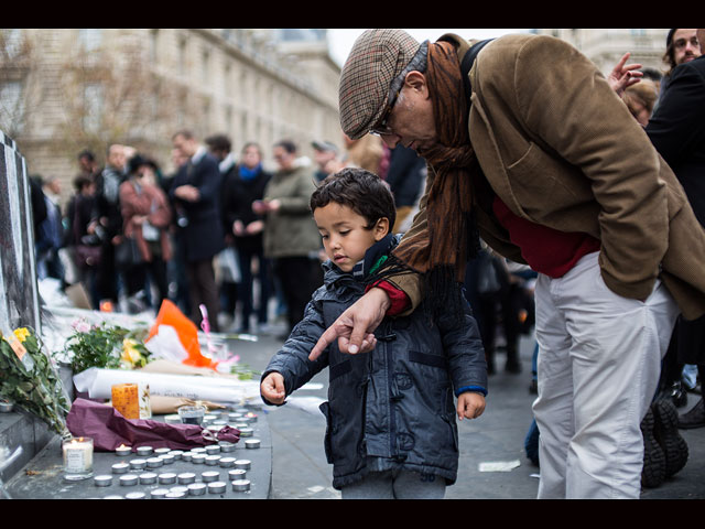 Париж после террористических атак