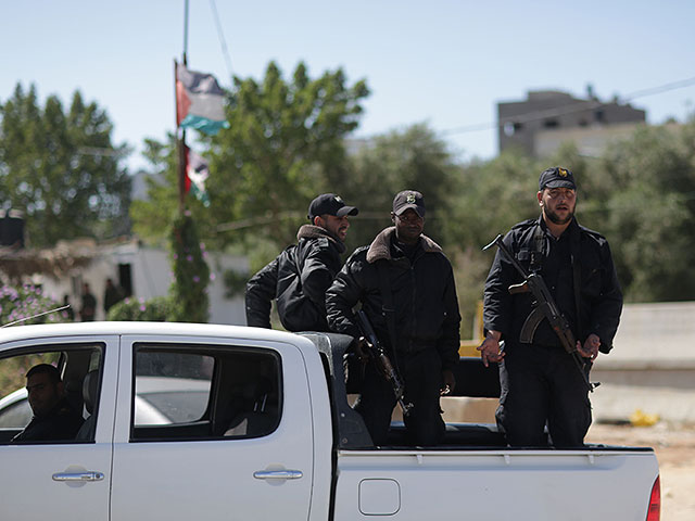 Представители службы безопасности ХАМАС 