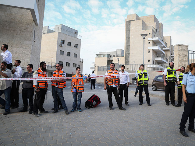 На месте теракта в Бейт-Шемеше. 22 октября 2015 года
