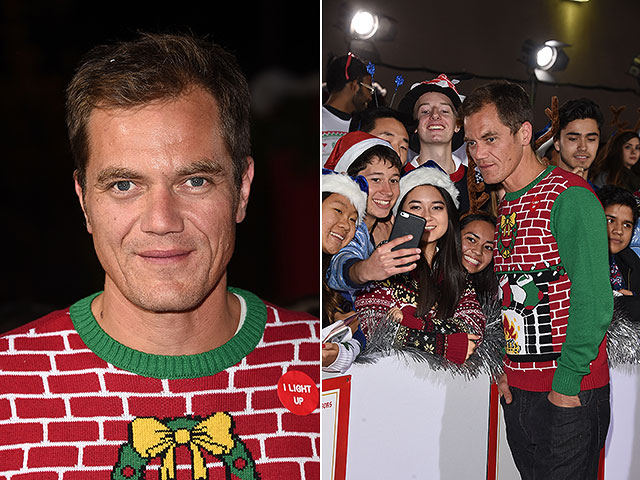 Майкл Шэннон на премьере "The Night Before" в Лос-Анджелесе