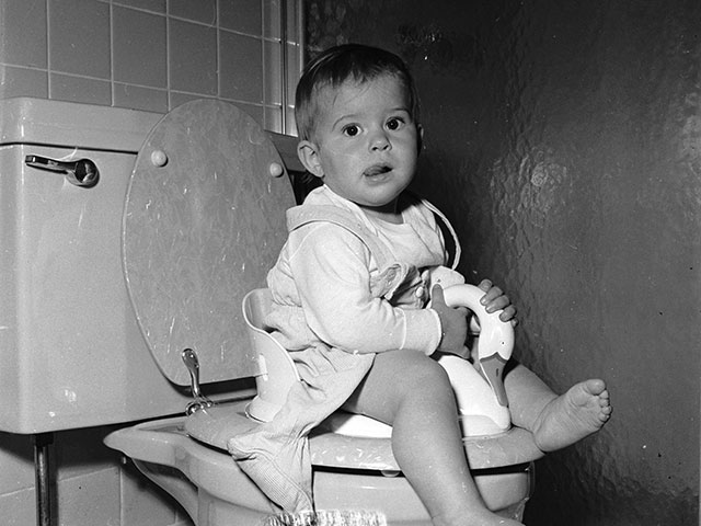 Детский стульчик для туалета, 1950-е
