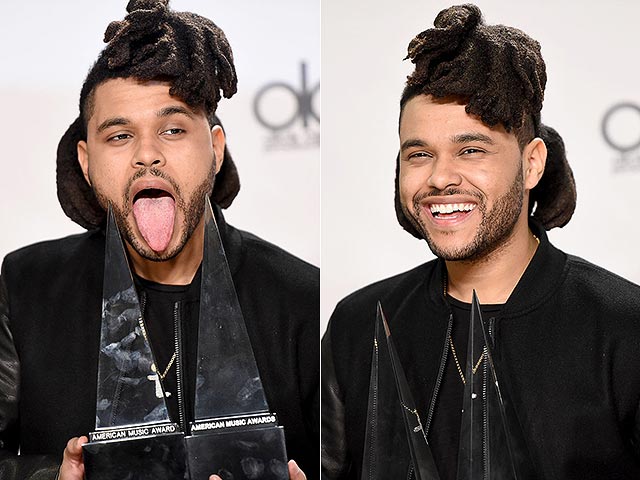 The Weeknd на церемонии American Music Awards 2015