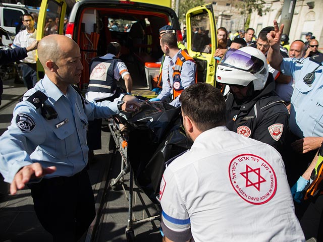 После теракта около иерусалимского рынка Махане Иегуда. 23 ноября 2015 года