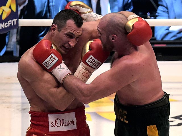 Бой Тайсона Фьюри и Владимира Кличко