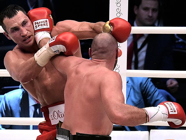 Бой Тайсона Фьюри и Владимира Кличко