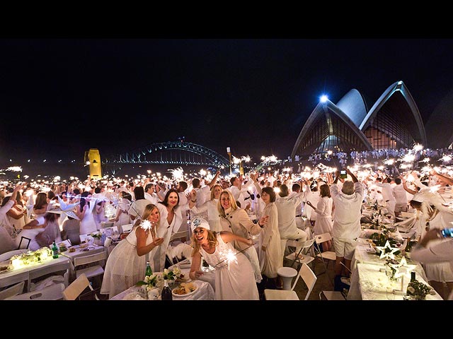 "Ужин в белом". Сидней, 28 ноября 2015 года