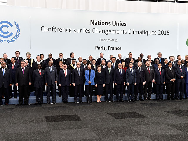На климатическом саммите в Париже 