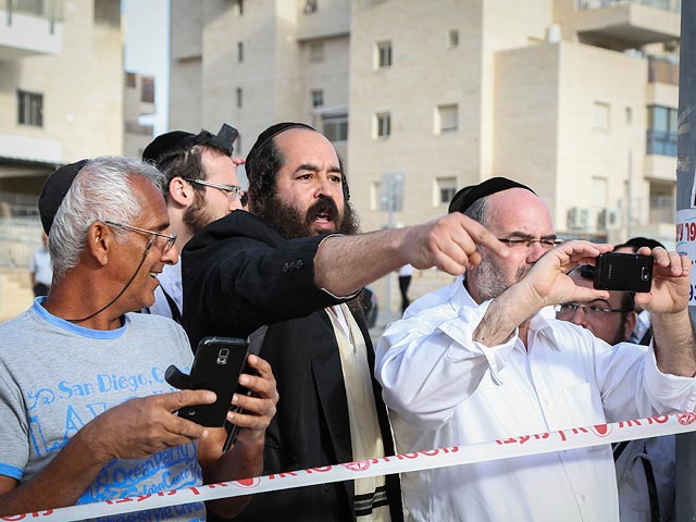 На месте теракта в Бейт-Шемеше. 22 октября 2015 года 