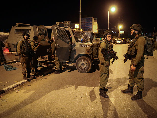 Израильские военные подверглись обстрелу к северу от Иерусалима