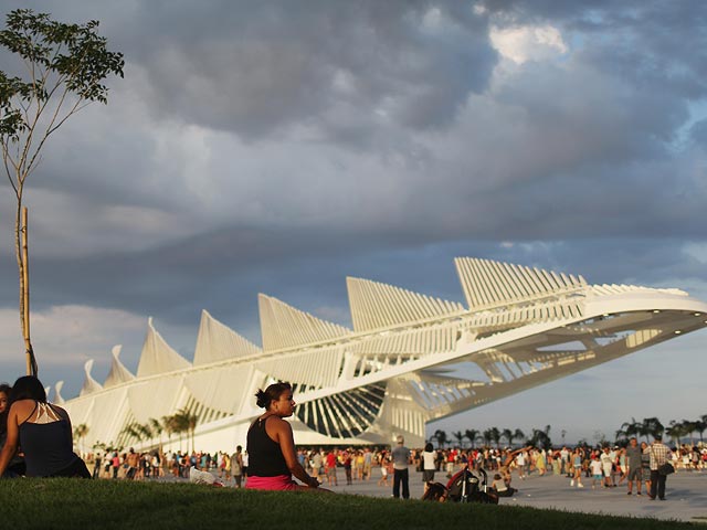 Открытие "Museum Of Tomorrow"  в Рио-де-Жанейро