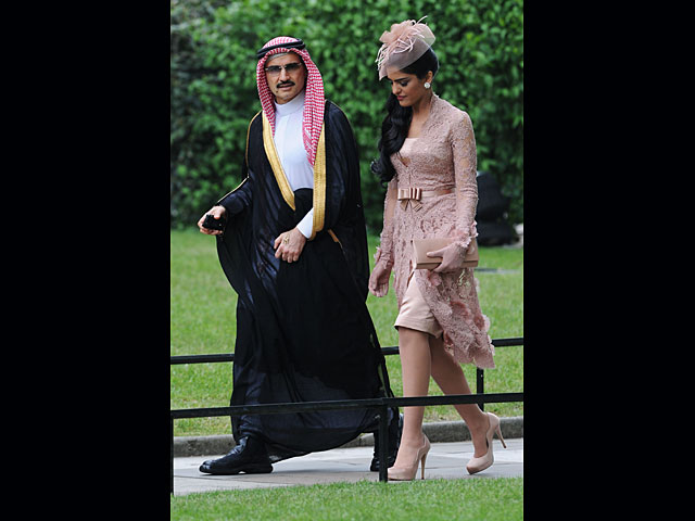 Саудовский принц аль-Валид бин-Талаль и принцесса Амира