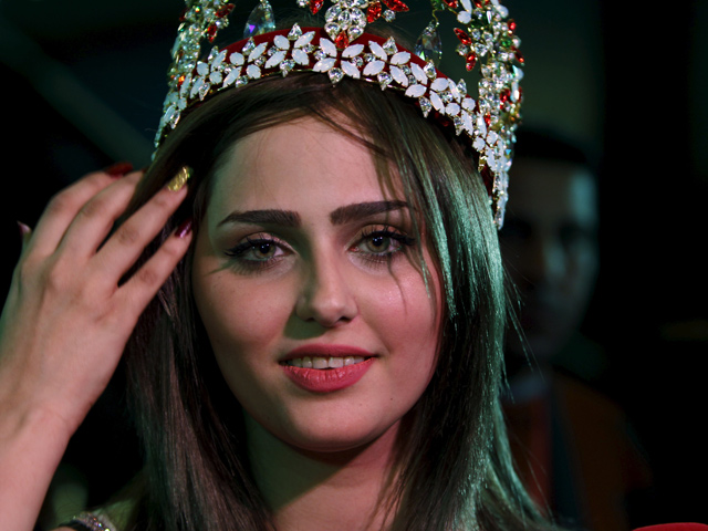 20-летняя Шайма Касем из Киркука - "Мисс Ирак 2015"   