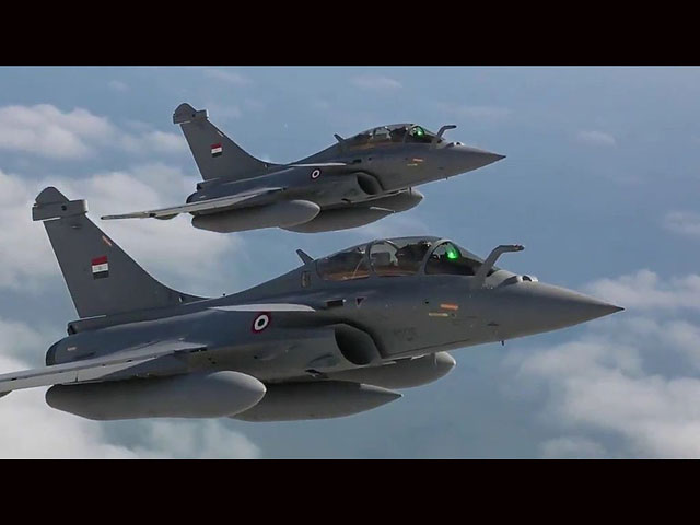 ВВС Египта действуют в воздушном пространстве сектора Газы